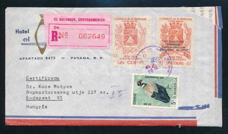 Lot 7264 - el salvador Single covers from all over the world - El Salvador -  Darabanth Co Ltd Major Auction of stamps, postcards and other collectibles #26 