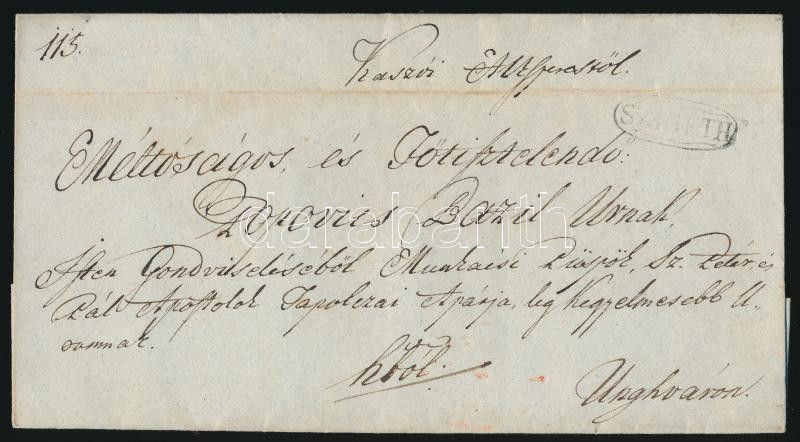 Lot 158 - Hungary philately and postal history hungary - prephilatelic covers -  Darabanth Co Ltd Major Auction of stamps, postcards and other collectibles #26 