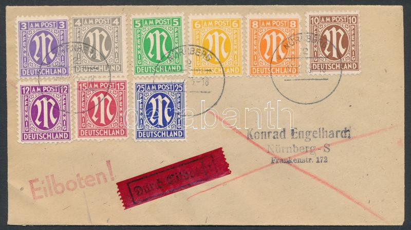 Lot 7715 - Germany - British-american zone Single covers from all over the world - Germany - British-american zone - Darabanth Co Ltd Major Auction of stamps, postcards and other collectibles #26 Lot 7715 - Germany - British-american zone Single covers from all over the world - Germany - British-american zone - Darabanth Co Ltd Major Auction of stamps, postcards and other collectibles #26