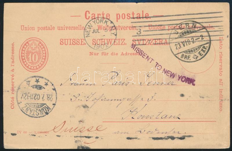 Lot 7950 - Switzerland Single covers from all over the world - Switzerland -  Darabanth Co Ltd Major Auction of stamps, postcards and other collectibles #26 