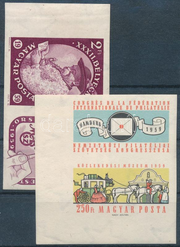 Lot 101 - Hungary Imperforate sets, blocks at a very low starting price - Darabanth Co Ltd Online auction of stamps, postcards and other collectibles #285 Lot 101 - Hungary Imperforate sets, blocks at a very low starting price - Darabanth Co Ltd Online auction of stamps, postcards and other collectibles #285