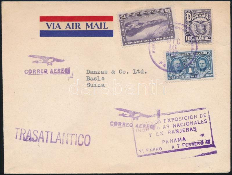 Lot 7839 - panama republic Single covers from all over the world - Panama Republic - Darabanth Co Ltd Major Auction of stamps, postcards and other collectibles #26 Lot 7839 - panama republic Single covers from all over the world - Panama Republic - Darabanth Co Ltd Major Auction of stamps, postcards and other collectibles #26