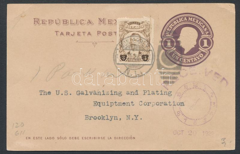 Lot 7542 - Mexico Single covers from all over the world - Mexico - Darabanth Co Ltd Major Auction of stamps, postcards and other collectibles #26 Lot 7542 - Mexico Single covers from all over the world - Mexico - Darabanth Co Ltd Major Auction of stamps, postcards and other collectibles #26