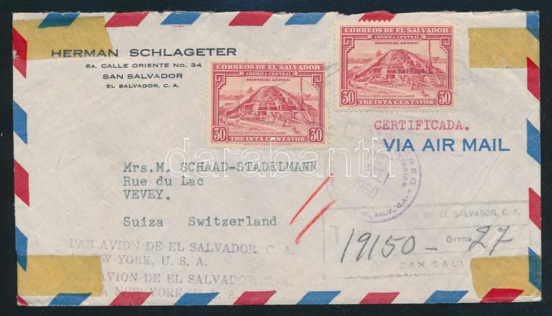 Lot 7255 - el salvador Single covers from all over the world - El Salvador -  Darabanth Co Ltd Major Auction of stamps, postcards and other collectibles #26 