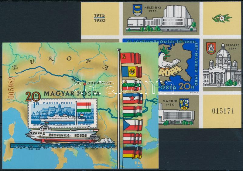 Lot 302 - Hungary Imperforate sets, blocks at a very low starting price -  Darabanth Co Ltd Online auction of stamps, postcards and other collectibles #285 