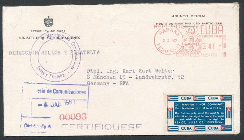 Lot 7479 - Cuba Single covers from all over the world - Cuba - Darabanth Co Ltd Major Auction of stamps, postcards and other collectibles #26 Lot 7479 - Cuba Single covers from all over the world - Cuba - Darabanth Co Ltd Major Auction of stamps, postcards and other collectibles #26