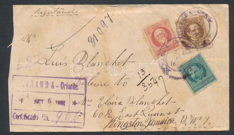 Lot 7476 - Cuba Single covers from all over the world - Cuba - Darabanth Co Ltd Major Auction of stamps, postcards and other collectibles #26 Lot 7476 - Cuba Single covers from all over the world - Cuba - Darabanth Co Ltd Major Auction of stamps, postcards and other collectibles #26