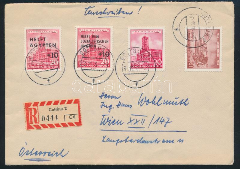 Lot 7698 - GDR Single covers from all over the world - GDR -  Darabanth Co Ltd Major Auction of stamps, postcards and other collectibles #26 