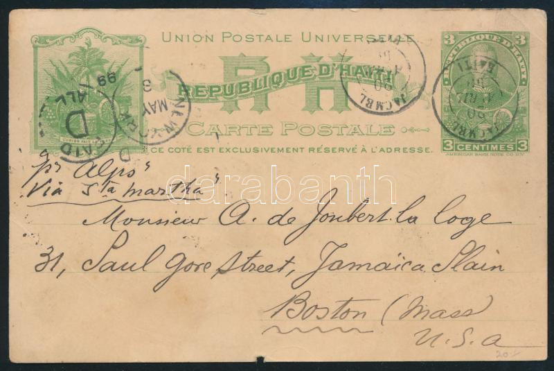 Lot 7350 - haiti Single covers from all over the world - Haiti -  Darabanth Co Ltd Major Auction of stamps, postcards and other collectibles #26 