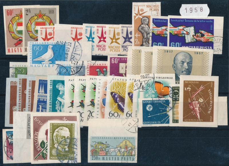 Lot 90 - Hungary Imperforate sets, blocks at a very low starting price -  Darabanth Co Ltd Online auction of stamps, postcards and other collectibles #285 