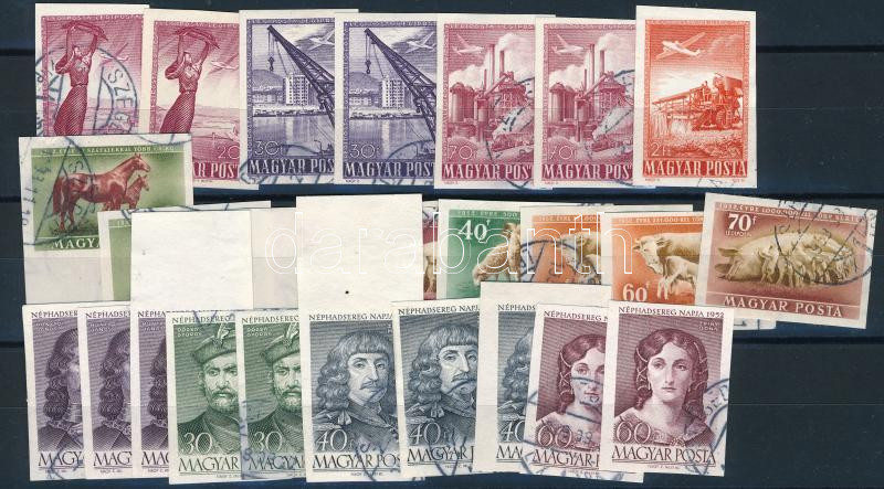 Lot 79 - Hungary Imperforate sets, blocks at a very low starting price -  Darabanth Co Ltd Online auction of stamps, postcards and other collectibles #285 