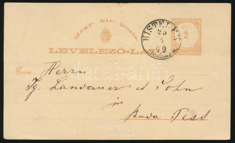 Lot 798 - Hungary Hungarian covers at a very low starting price - Darabanth Co Ltd Online auction of stamps, postcards and other collectibles #285 Lot 798 - Hungary Hungarian covers at a very low starting price - Darabanth Co Ltd Online auction of stamps, postcards and other collectibles #285