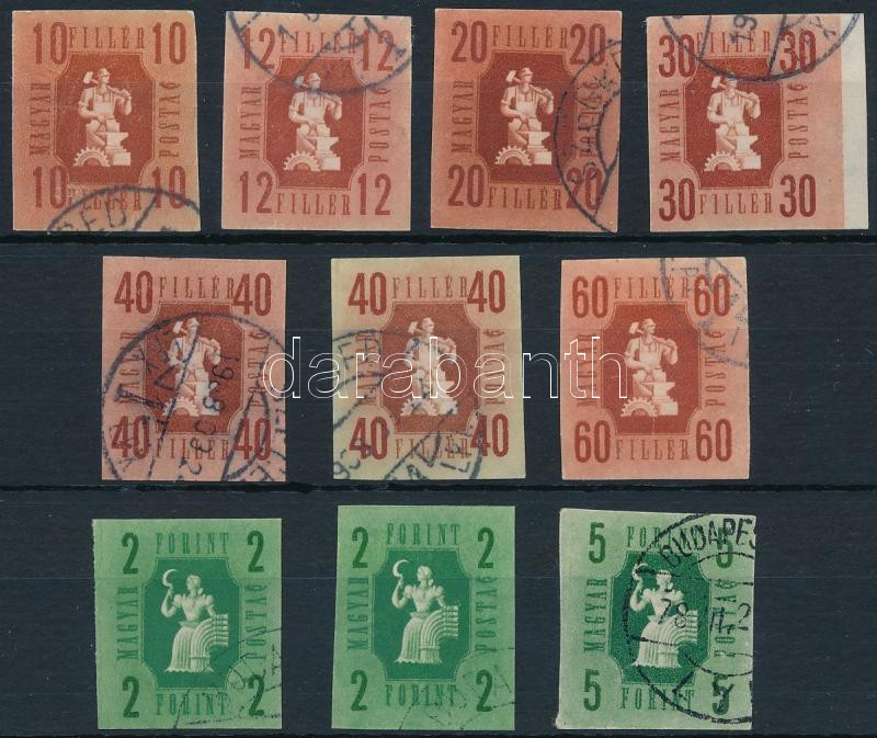 Lot 70 - Hungary Imperforate sets, blocks at a very low starting price -  Darabanth Co Ltd Online auction of stamps, postcards and other collectibles #285 