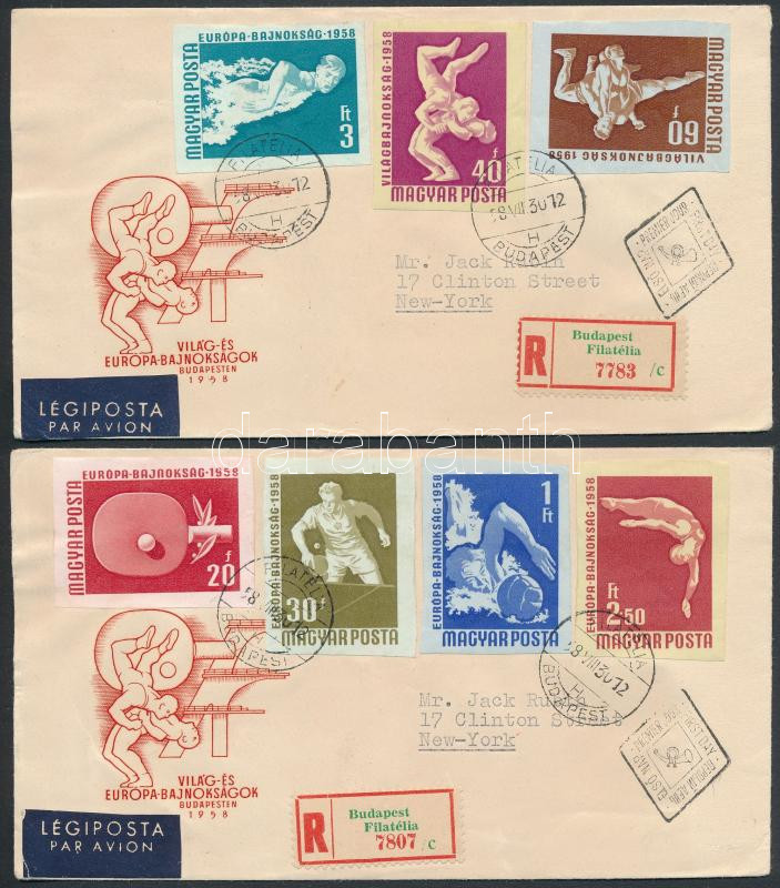 Lot 94 - Hungary Imperforate sets, blocks at a very low starting price -  Darabanth Co Ltd Online auction of stamps, postcards and other collectibles #285 