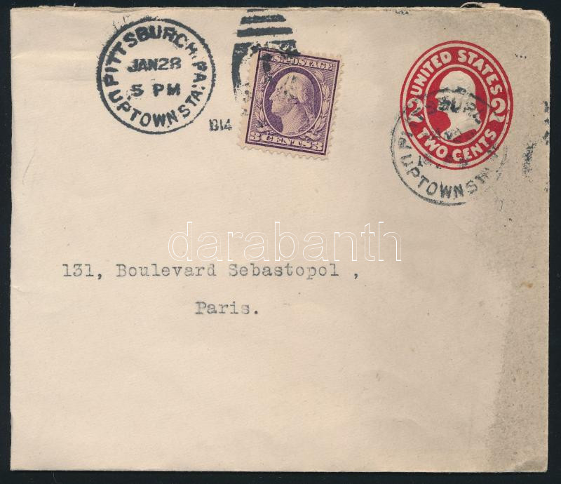 Lot 2251 - mixed worldwide Single covers from all over the world -  Darabanth Co Ltd Online auction of stamps, postcards and other collectibles #285 
