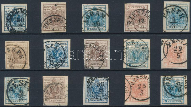 Lot 3802 - Austria / Hungary philately and postal history hungary - the 1850 issue -  Darabanth Co Ltd Online auction of stamps, postcards and other collectibles #285 