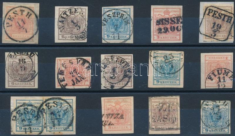 Lot 3803 - Austria / Hungary philately and postal history hungary - the 1850 issue -  Darabanth Co Ltd Online auction of stamps, postcards and other collectibles #285 