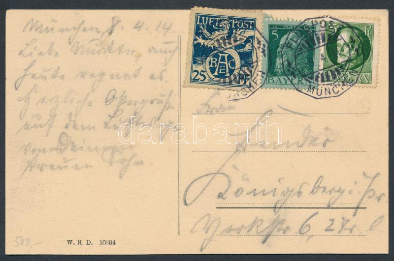 Lot 5988 - german states - bavaria Worldwide philately and postal history - German States - Bavaria - Darabanth Co Ltd Major Auction of stamps, postcards and other collectibles #26 Lot 5988 - german states - bavaria Worldwide philately and postal history - German States - Bavaria - Darabanth Co Ltd Major Auction of stamps, postcards and other collectibles #26