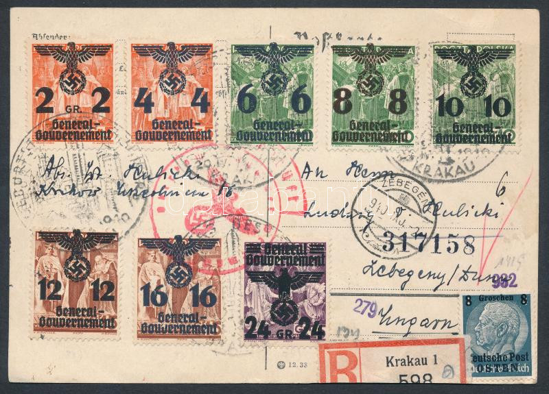Lot 6354 - german world war ii occupations Worldwide philately and postal history - German Occupation WWII -  Darabanth Co Ltd Major Auction of stamps, postcards and other collectibles #26 