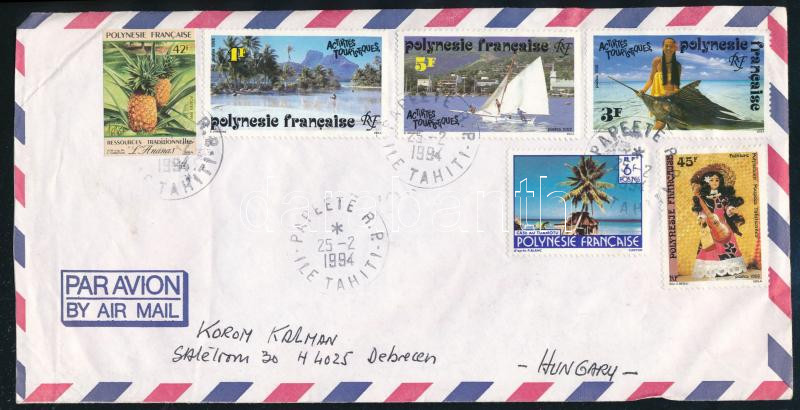 Lot 7340 - french polynesia Single covers from all over the world - French Polynesia - Darabanth Co Ltd Major Auction of stamps, postcards and other collectibles #26 Lot 7340 - french polynesia Single covers from all over the world - French Polynesia - Darabanth Co Ltd Major Auction of stamps, postcards and other collectibles #26