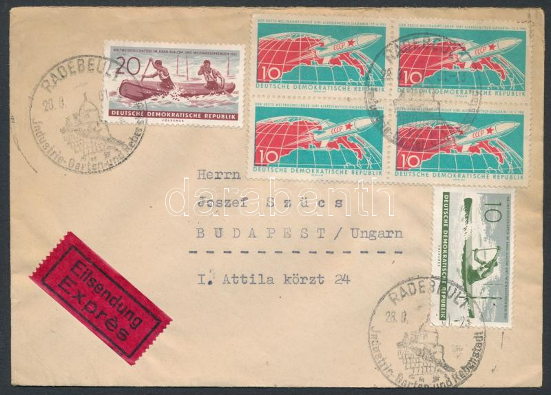 Lot 7700 - GDR Single covers from all over the world - GDR -  Darabanth Co Ltd Major Auction of stamps, postcards and other collectibles #26 