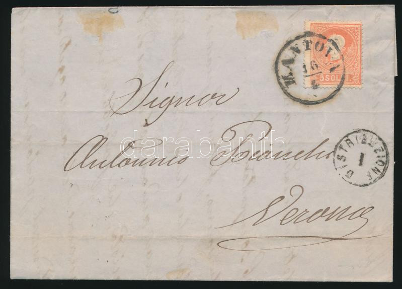 Lot 7144 - austria lombardo-venetia Single covers from all over the world - Austria Lombardo-Venetia - Darabanth Co Ltd Major Auction of stamps, postcards and other collectibles #26 Lot 7144 - austria lombardo-venetia Single covers from all over the world - Austria Lombardo-Venetia - Darabanth Co Ltd Major Auction of stamps, postcards and other collectibles #26