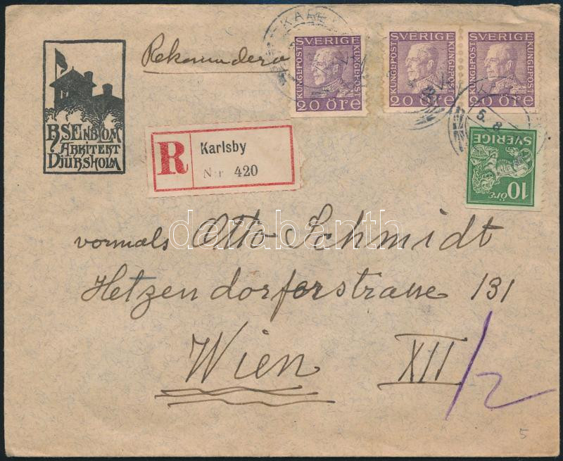Lot 7974 - Sweden Single covers from all over the world - Sweden - Darabanth Co Ltd Major Auction of stamps, postcards and other collectibles #26 Lot 7974 - Sweden Single covers from all over the world - Sweden - Darabanth Co Ltd Major Auction of stamps, postcards and other collectibles #26