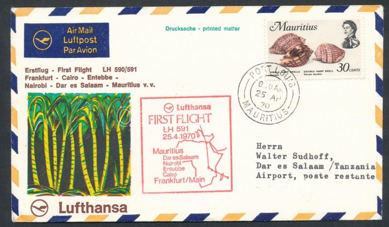 Lot 7538 - Mauritius Single covers from all over the world - Mauritius -  Darabanth Co Ltd Major Auction of stamps, postcards and other collectibles #26 
