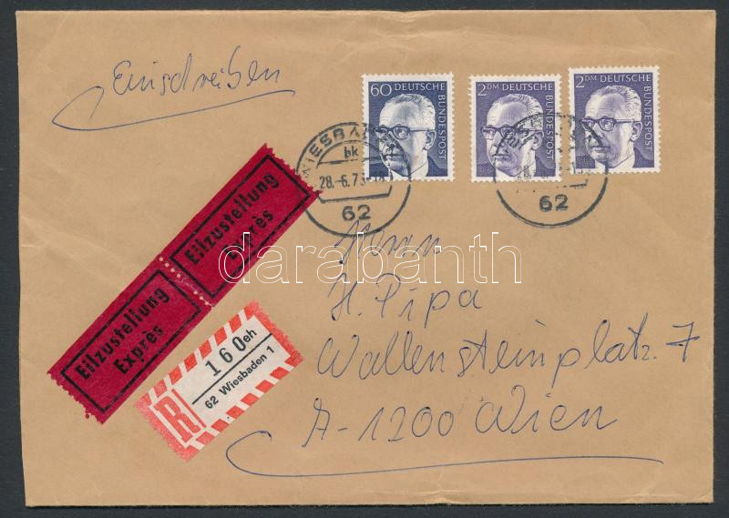 Lot 7725 - FRG Single covers from all over the world - FRG - Darabanth Co Ltd Major Auction of stamps, postcards and other collectibles #26 Lot 7725 - FRG Single covers from all over the world - FRG - Darabanth Co Ltd Major Auction of stamps, postcards and other collectibles #26