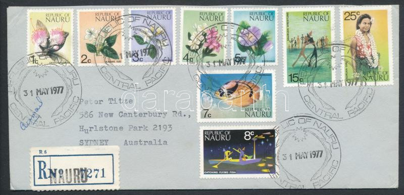 Lot 7579 - nauru Single covers from all over the world - Nauru - Darabanth Co Ltd Major Auction of stamps, postcards and other collectibles #26 Lot 7579 - nauru Single covers from all over the world - Nauru - Darabanth Co Ltd Major Auction of stamps, postcards and other collectibles #26