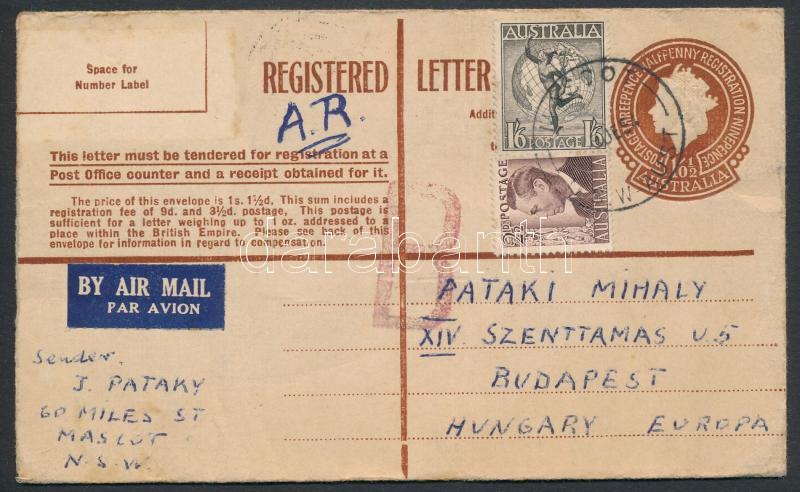 Lot 6937 - Australia Single covers from all over the world - Australia -  Darabanth Co Ltd Major Auction of stamps, postcards and other collectibles #26 