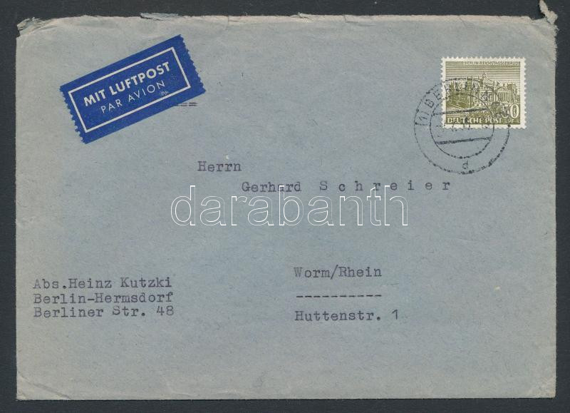 Lot 7707 - germany - berlin Single covers from all over the world - Germany - Berlin - Darabanth Co Ltd Major Auction of stamps, postcards and other collectibles #26 Lot 7707 - germany - berlin Single covers from all over the world - Germany - Berlin - Darabanth Co Ltd Major Auction of stamps, postcards and other collectibles #26