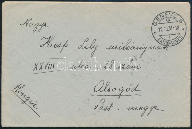 Lot 7952 - Switzerland Single covers from all over the world - Switzerland -  Darabanth Co Ltd Major Auction of stamps, postcards and other collectibles #26 