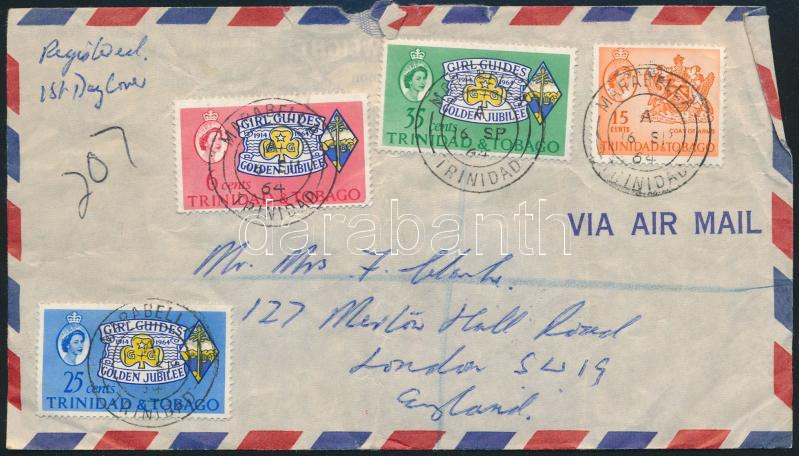 Lot 8053 - trinidad and tobago Single covers from all over the world - Trinidad and Tobago - Darabanth Co Ltd Major Auction of stamps, postcards and other collectibles #26 Lot 8053 - trinidad and tobago Single covers from all over the world - Trinidad and Tobago - Darabanth Co Ltd Major Auction of stamps, postcards and other collectibles #26