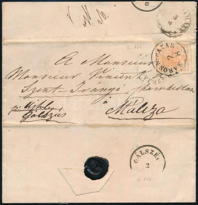 Lot 1871 - Austria / Hungary philately and postal history hungary - the 1850 issue -  Darabanth Co Ltd Online auction of stamps, postcards and other collectibles #286 