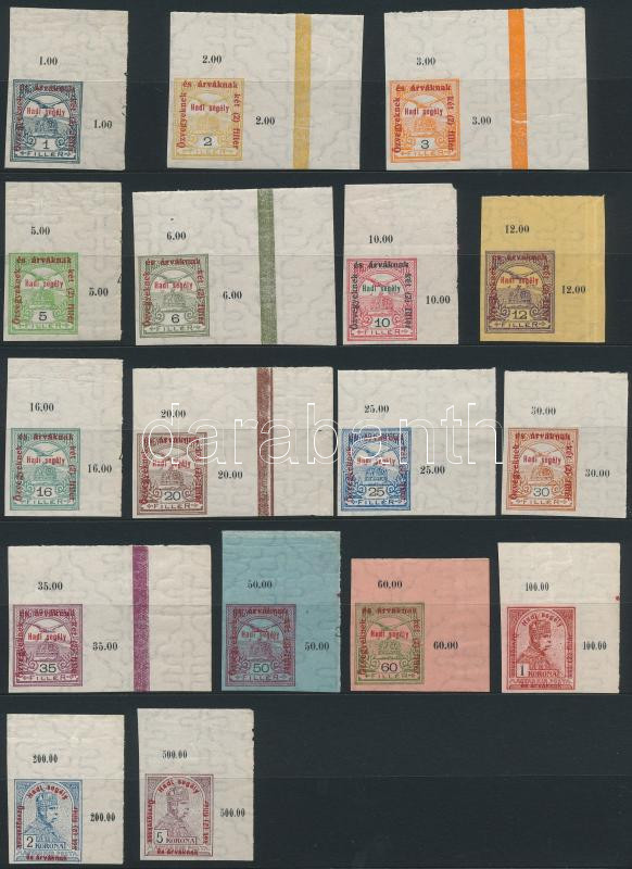 Lot 62 - Hungary Imperforate sets, blocks at a very low starting price -  Darabanth Co Ltd Online auction of stamps, postcards and other collectibles #286 