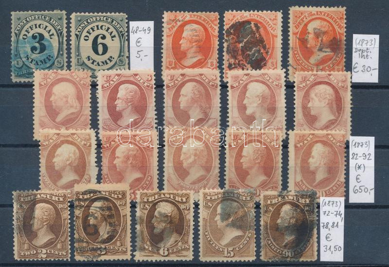 Lot 1067 - United States of America Nice lots to bid form a worldwide classic collection (To be continued) - United States of America - Darabanth Co Ltd Online auction of stamps, postcards and other collectibles #286 Lot 1067 - United States of America Nice lots to bid form a worldwide classic collection (To be continued) - United States of America - Darabanth Co Ltd Online auction of stamps, postcards and other collectibles #286