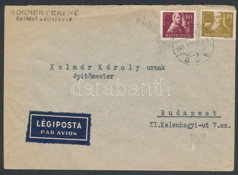 Lot 804 - Hungary Hungarian covers at a very low starting price - Darabanth Co Ltd Online auction of stamps, postcards and other collectibles #286 Lot 804 - Hungary Hungarian covers at a very low starting price - Darabanth Co Ltd Online auction of stamps, postcards and other collectibles #286