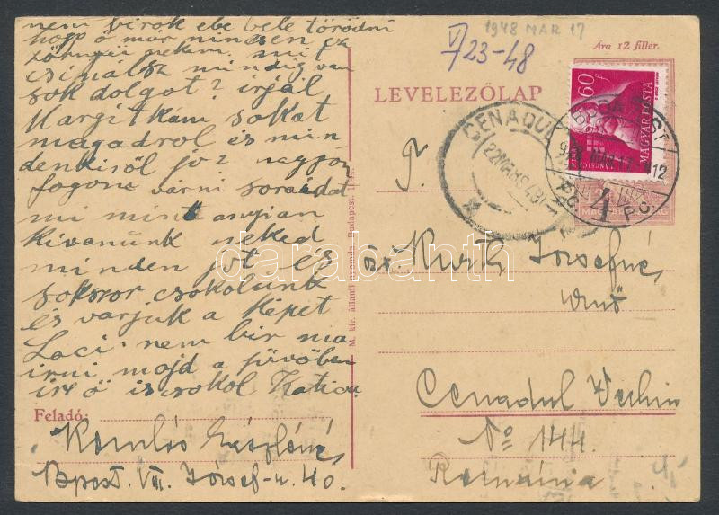 Lot 803 - Hungary Hungarian covers at a very low starting price - Darabanth Co Ltd Online auction of stamps, postcards and other collectibles #286 Lot 803 - Hungary Hungarian covers at a very low starting price - Darabanth Co Ltd Online auction of stamps, postcards and other collectibles #286