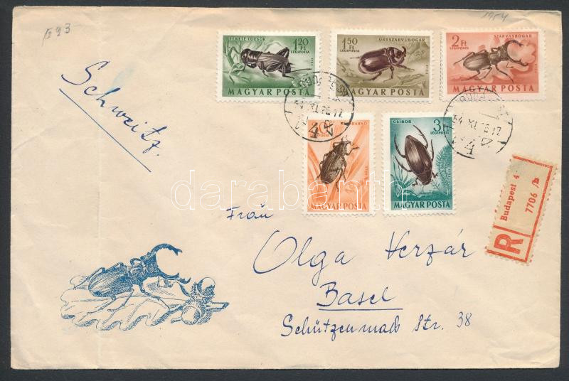 Lot 855 - Hungary Hungarian covers at a very low starting price - Darabanth Co Ltd Online auction of stamps, postcards and other collectibles #286 Lot 855 - Hungary Hungarian covers at a very low starting price - Darabanth Co Ltd Online auction of stamps, postcards and other collectibles #286