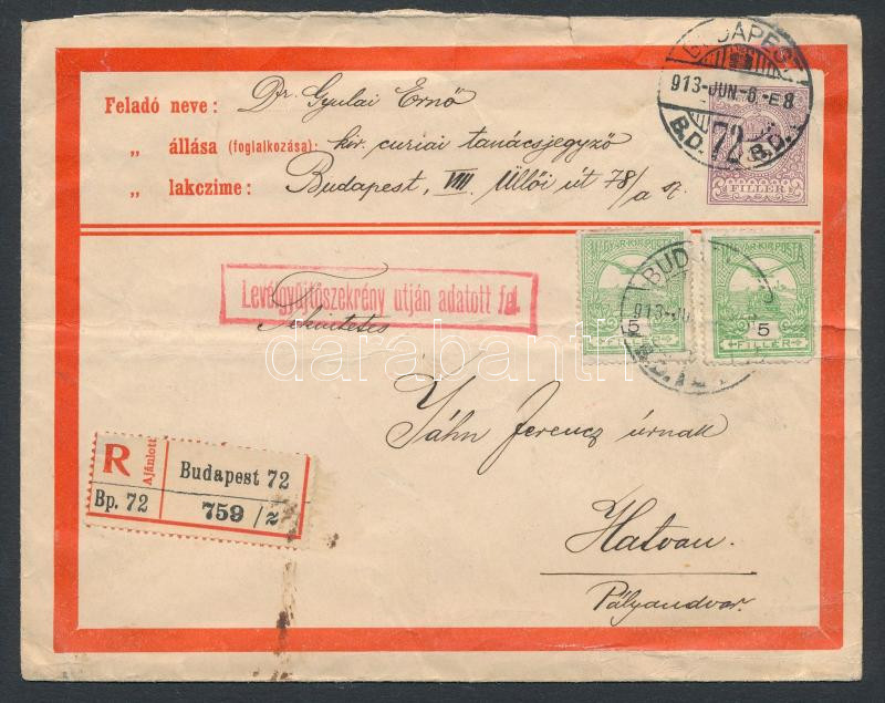 Lot 500 - Hungary Hungarian covers at a very low starting price - Darabanth Co Ltd Online auction of stamps, postcards and other collectibles #286 Lot 500 - Hungary Hungarian covers at a very low starting price - Darabanth Co Ltd Online auction of stamps, postcards and other collectibles #286
