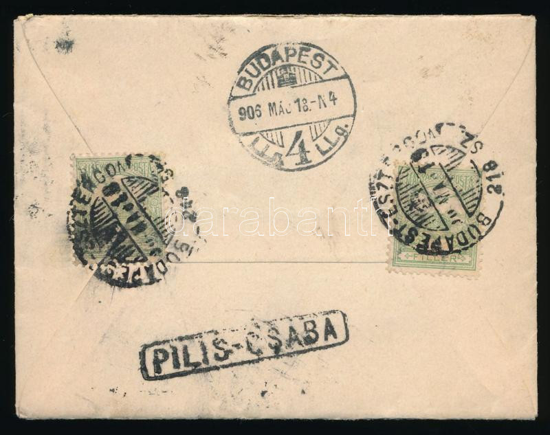 Lot 455 - Hungary Hungarian covers at a very low starting price - Darabanth Co Ltd Online auction of stamps, postcards and other collectibles #286 Lot 455 - Hungary Hungarian covers at a very low starting price - Darabanth Co Ltd Online auction of stamps, postcards and other collectibles #286