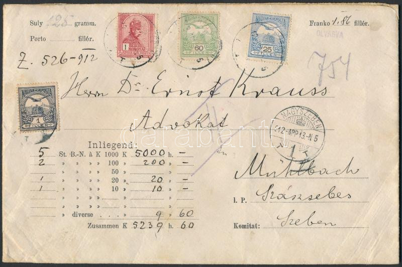 Lot 495 - Hungary Hungarian covers at a very low starting price - Darabanth Co Ltd Online auction of stamps, postcards and other collectibles #286 Lot 495 - Hungary Hungarian covers at a very low starting price - Darabanth Co Ltd Online auction of stamps, postcards and other collectibles #286