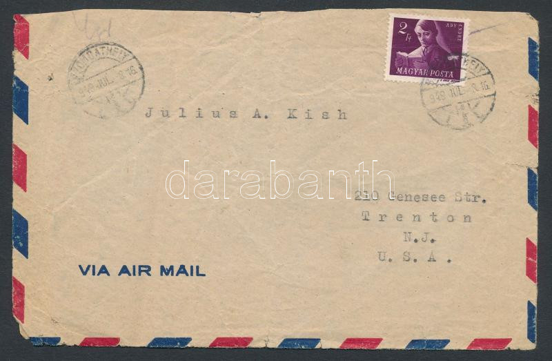 Lot 816 - Hungary Hungarian covers at a very low starting price - Darabanth Co Ltd Online auction of stamps, postcards and other collectibles #286 Lot 816 - Hungary Hungarian covers at a very low starting price - Darabanth Co Ltd Online auction of stamps, postcards and other collectibles #286