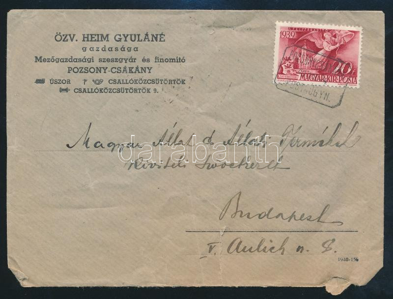 Lot 725 - Hungary Hungarian covers at a very low starting price -  Darabanth Co Ltd Online auction of stamps, postcards and other collectibles #286 