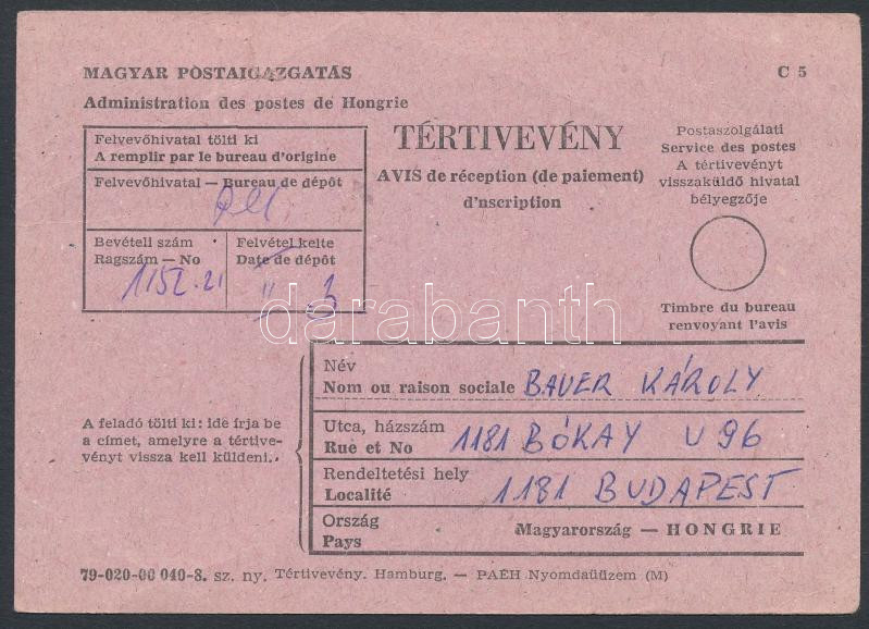 Lot 889 - Hungary Hungarian covers at a very low starting price - Darabanth Co Ltd Online auction of stamps, postcards and other collectibles #286 Lot 889 - Hungary Hungarian covers at a very low starting price - Darabanth Co Ltd Online auction of stamps, postcards and other collectibles #286