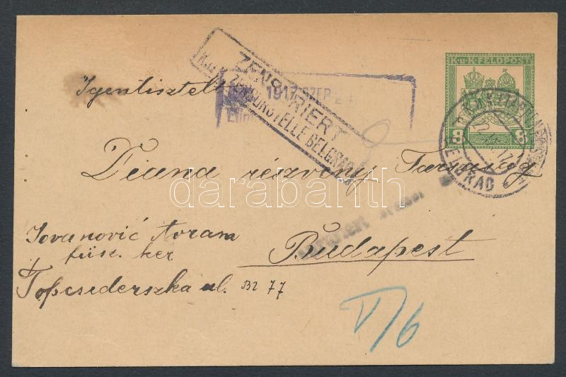 Lot 555 - Hungary Hungarian covers at a very low starting price - Darabanth Co Ltd Online auction of stamps, postcards and other collectibles #286 Lot 555 - Hungary Hungarian covers at a very low starting price - Darabanth Co Ltd Online auction of stamps, postcards and other collectibles #286