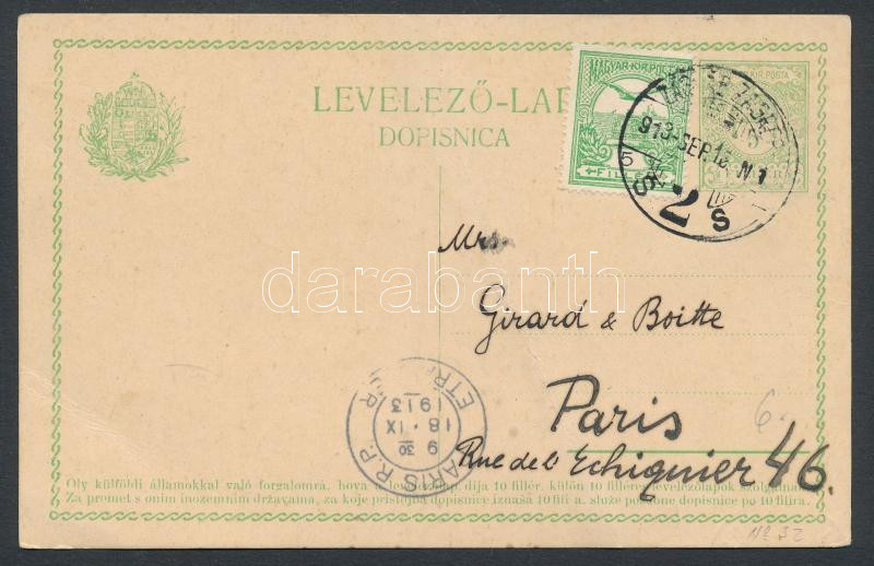 Lot 496 - Hungary Hungarian covers at a very low starting price - Darabanth Co Ltd Online auction of stamps, postcards and other collectibles #286 Lot 496 - Hungary Hungarian covers at a very low starting price - Darabanth Co Ltd Online auction of stamps, postcards and other collectibles #286