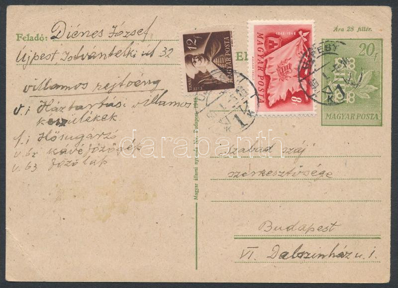 Lot 824 - Hungary Hungarian covers at a very low starting price - Darabanth Co Ltd Online auction of stamps, postcards and other collectibles #286 Lot 824 - Hungary Hungarian covers at a very low starting price - Darabanth Co Ltd Online auction of stamps, postcards and other collectibles #286