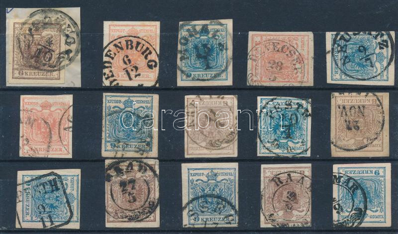 Lot 1861 - Austria / Hungary philately and postal history hungary - the 1850 issue -  Darabanth Co Ltd Online auction of stamps, postcards and other collectibles #286 